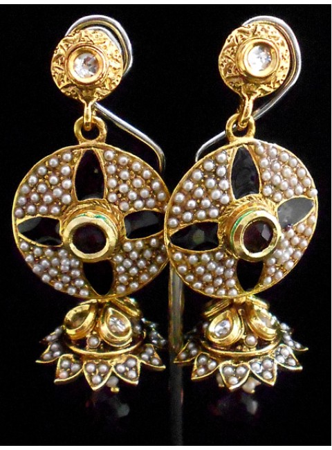 Polki Earrings